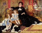 Pierre-Auguste Renoir Mme. Charpentier and her children Spain oil painting artist